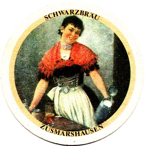 zusmarshausen a-by schwarz der II 2a (rund215-frau mit tracht)